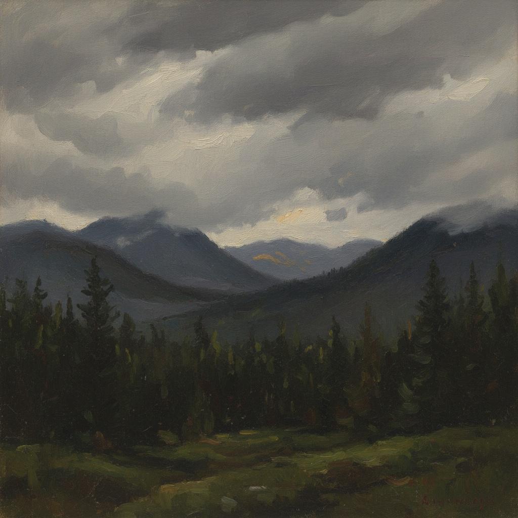 Soledad Etérea En Los Picos Silenciosos — Guillaume Marchand