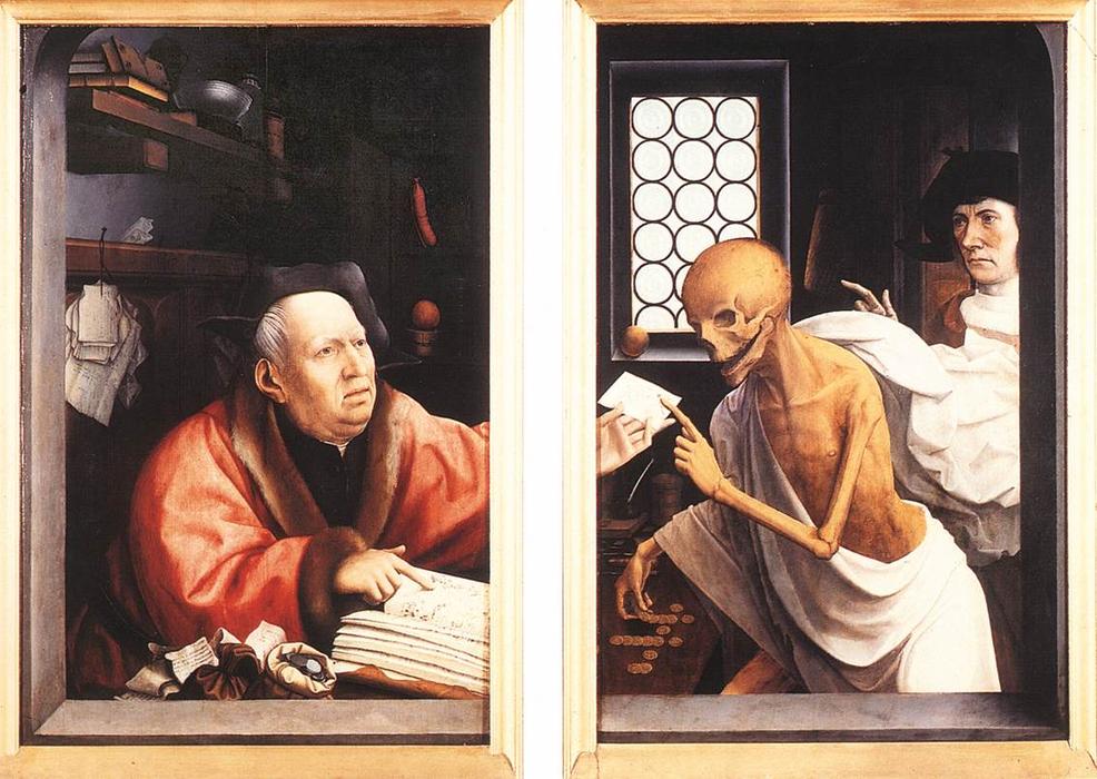 Death And The Miser — Jan Provoost