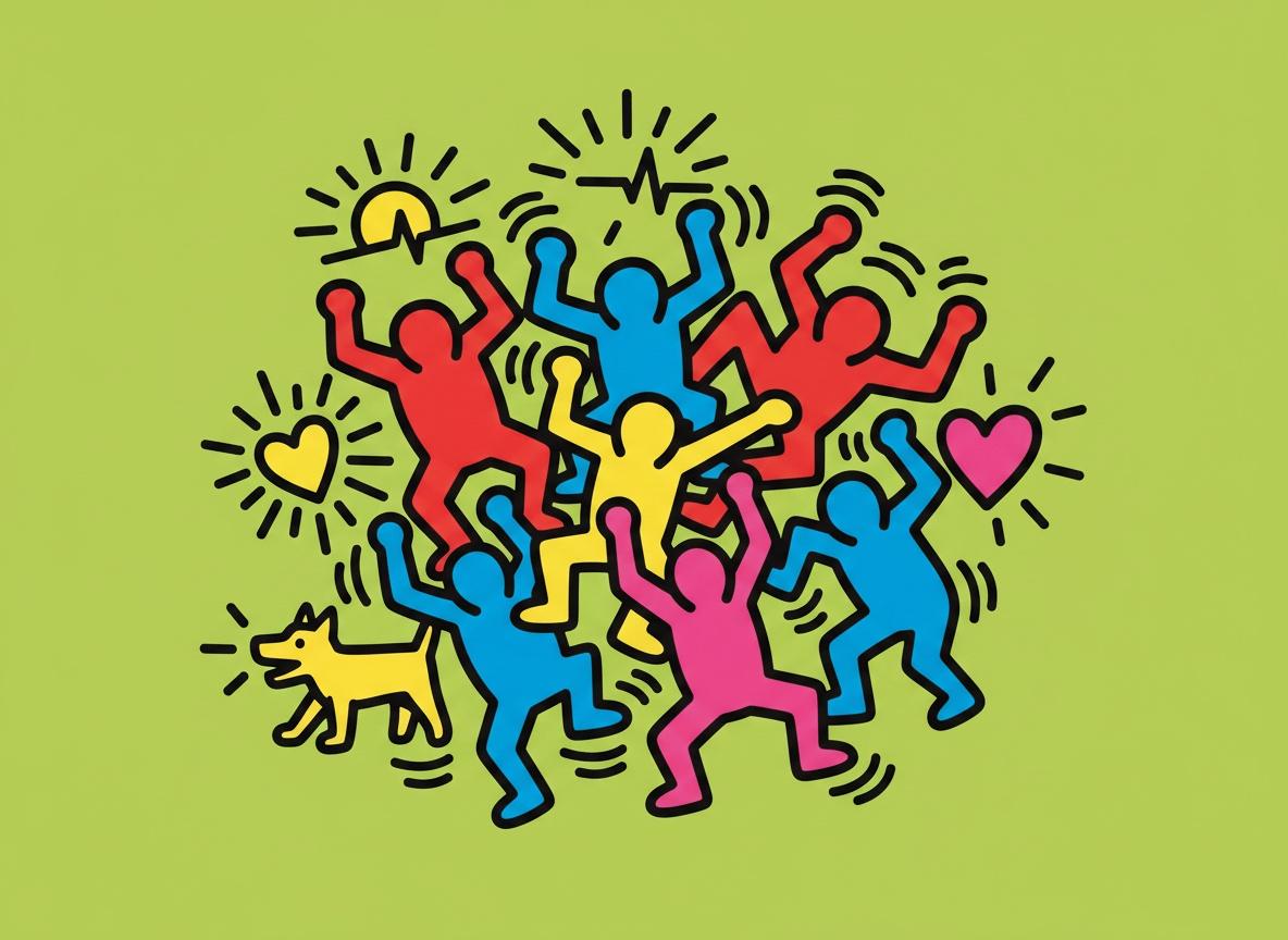 Kinetic Pulse: A Symphony Of Radiant Joy — Thibault Boyer