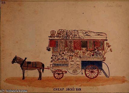 The Cheap Jack's Van — William Francis Freelove