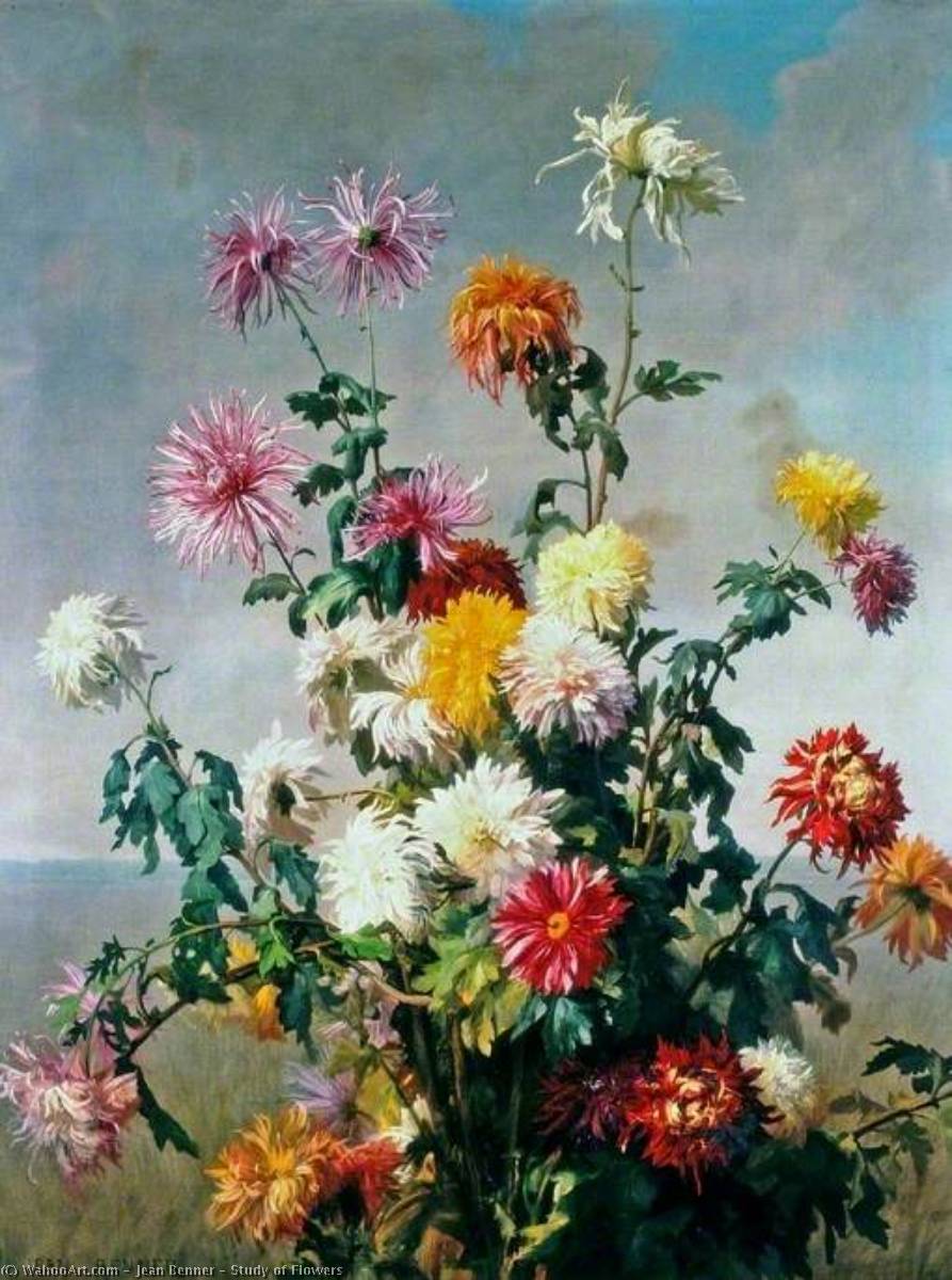 Study Of Flowers — Jean Benner