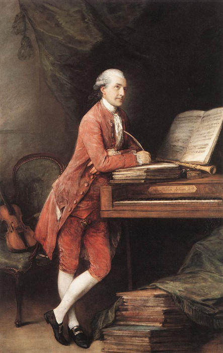 Johann Christian Fisher — Thomas Gainsborough