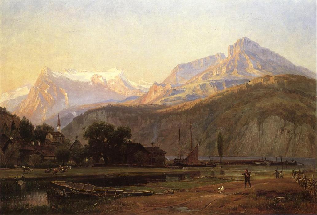 The Bay Of Uri, Lake Lucerne — Thomas Worthington Whittredge