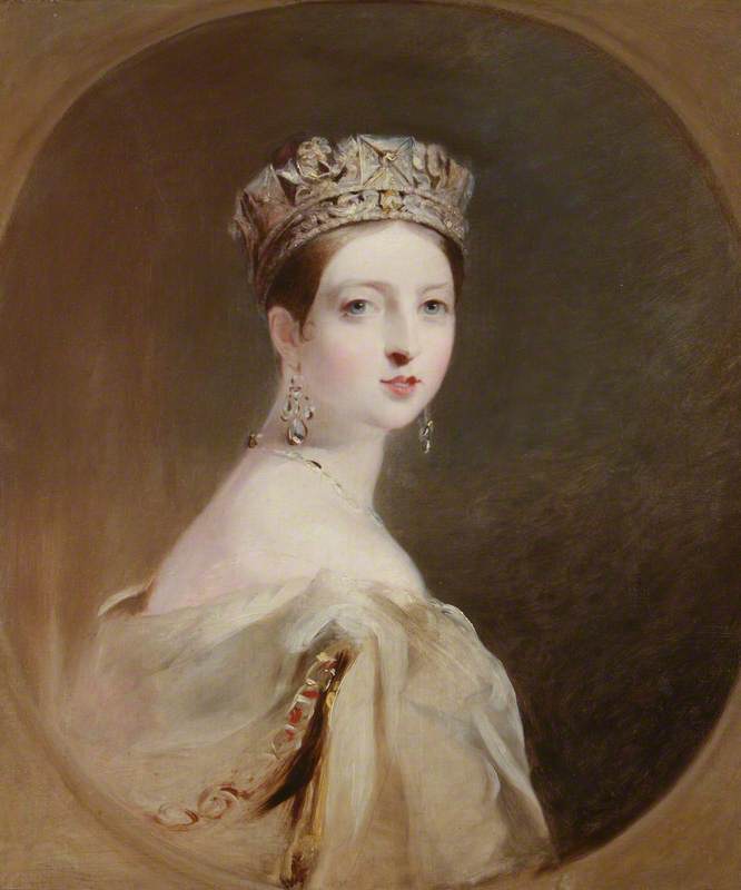 Queen Victoria (1819–1901) (after Thomas Sully) — Richard Rothwell