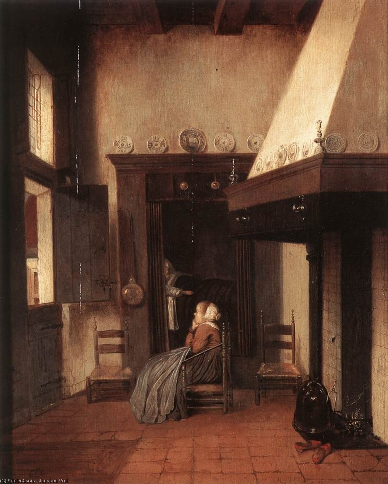 The Hospital Orderly — Jacobus Vrel