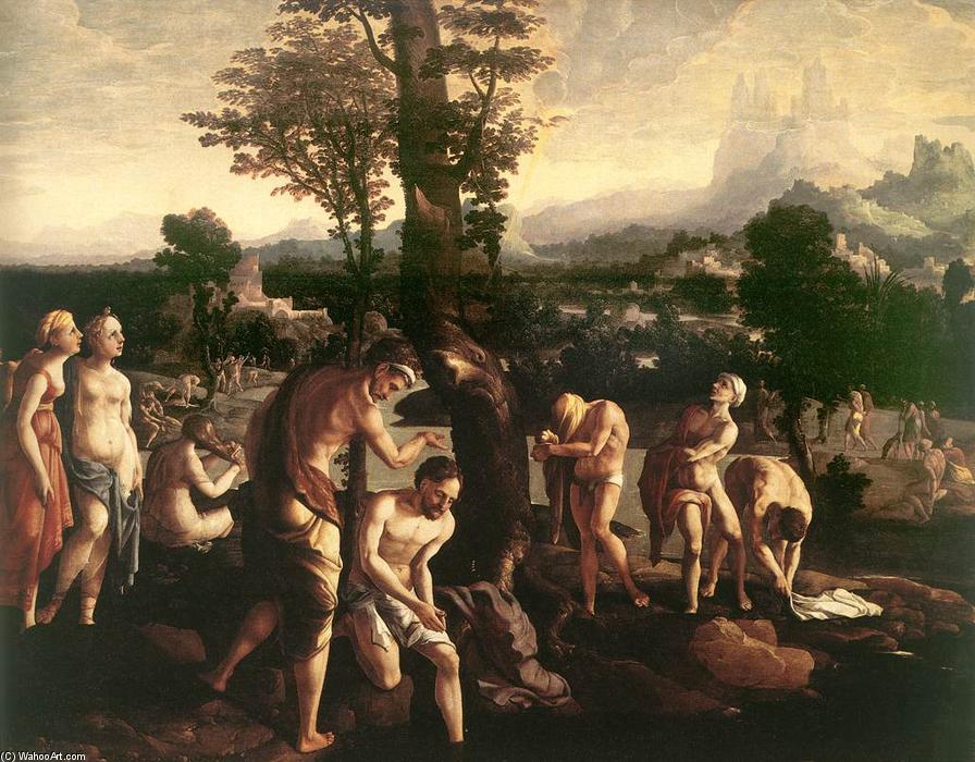 The Baptism Of Christ — Jan Van Scorel