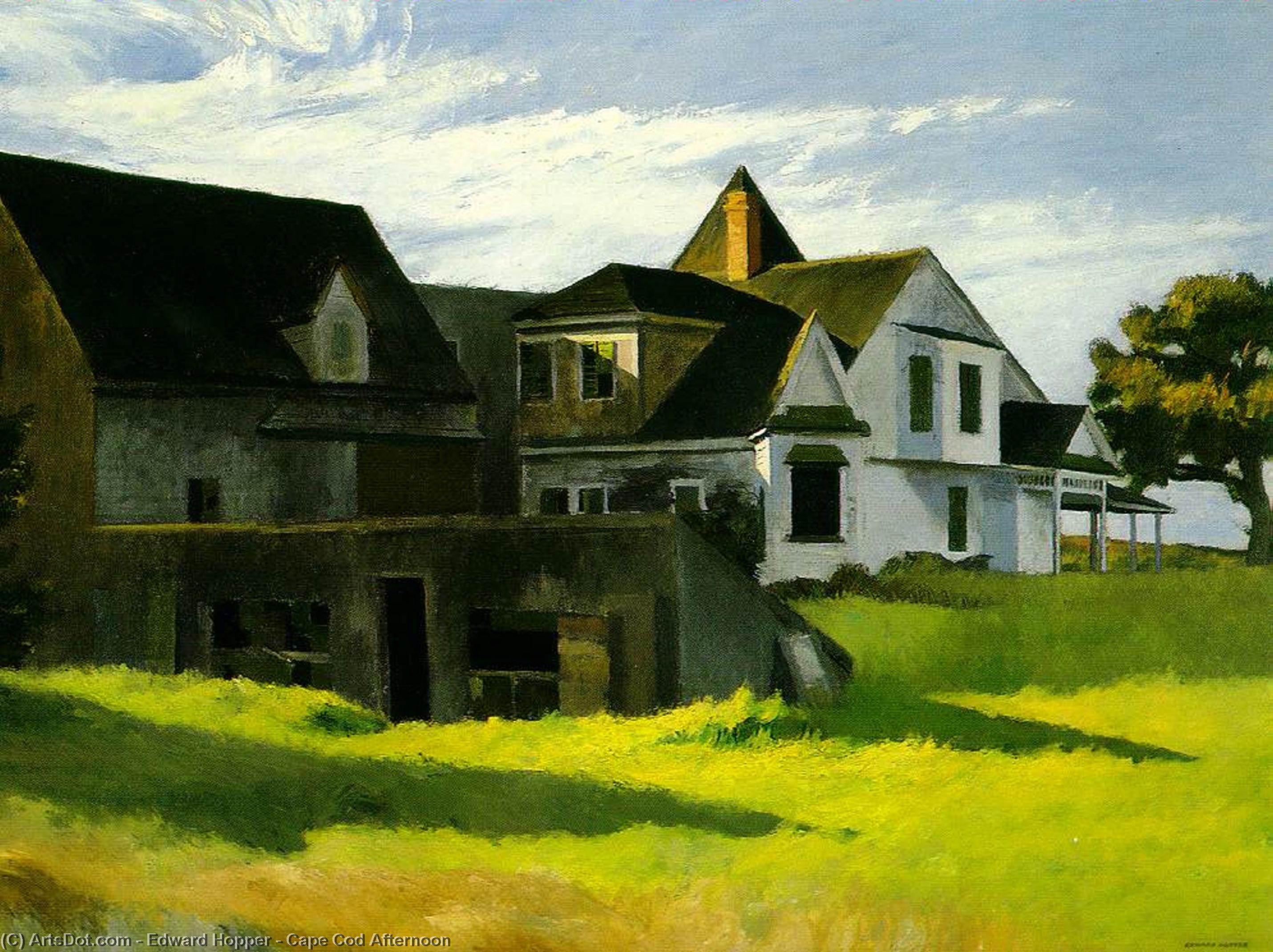 Cape Cod Afternoon — エドワード・ホッパー