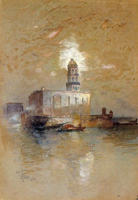 Castle Of San Juan D'ulloa, Vera Cruz, Mexico — Thomas Moran