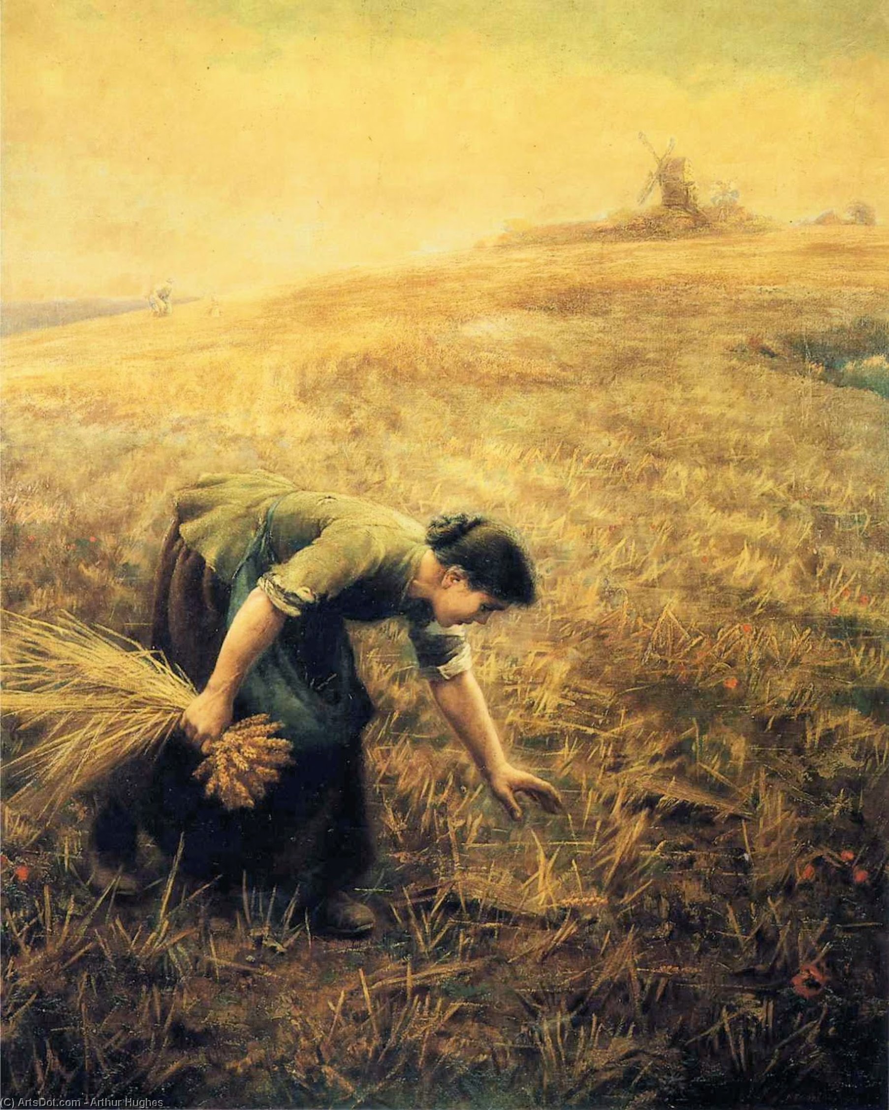 Gleaning — Артур Хьюз