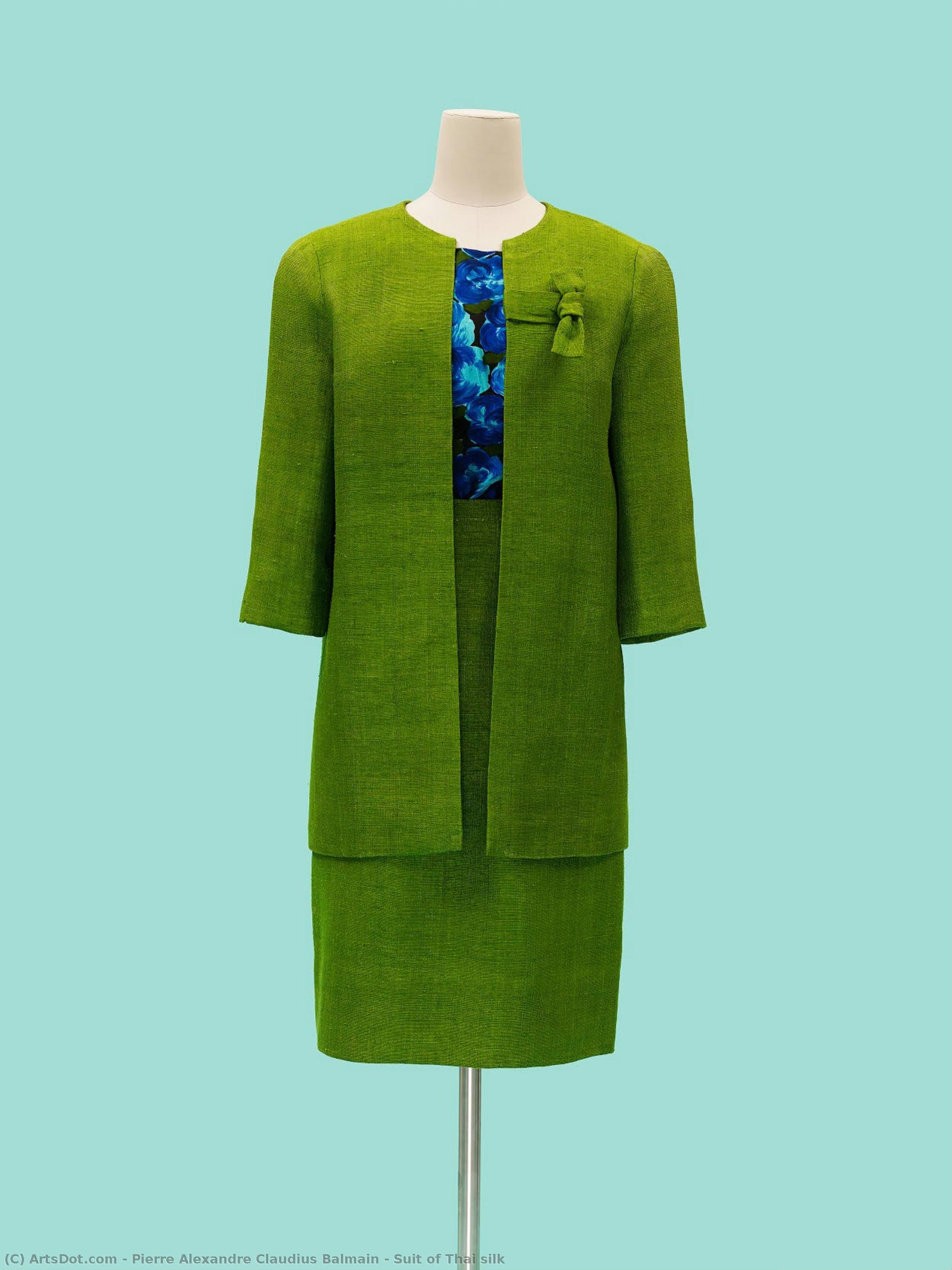 Suit Of Thai Silk — Pierre Alexandre Claudius Balmain