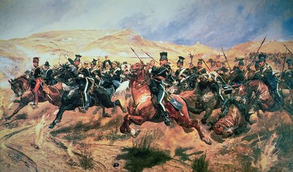 Charge Of The Light Brigade, Balaclava — Richard Caton Woodville
