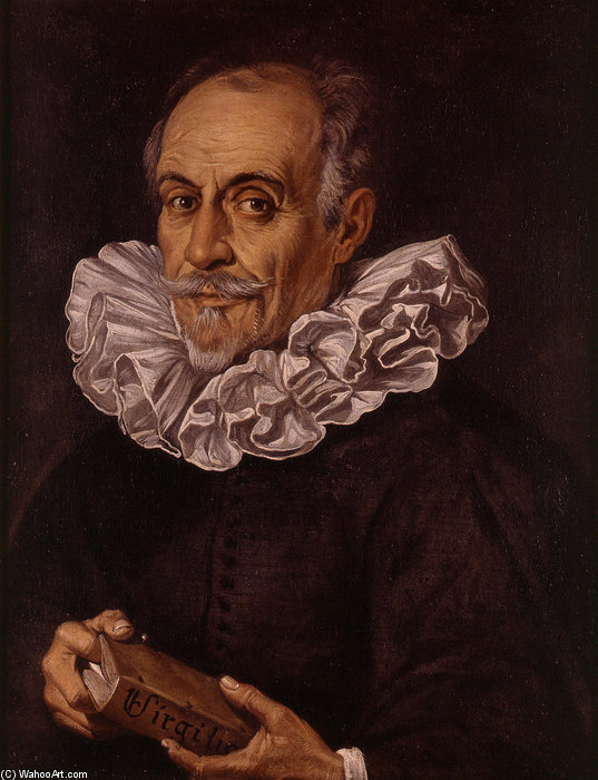 Retrato Del Poeta Gaspar De Aguilar — Juan Ribalta