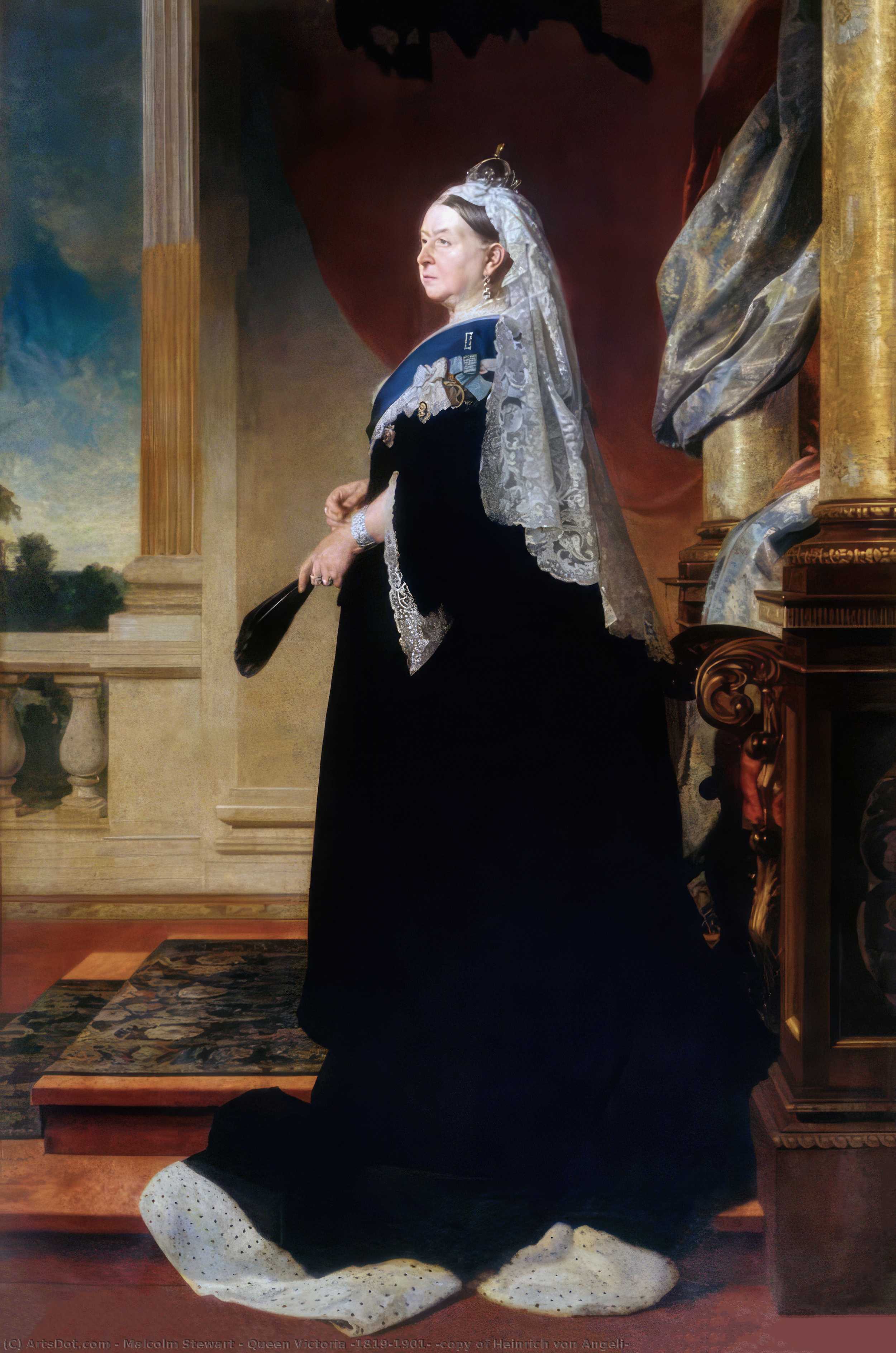 Queen Victoria (1819–1901) (copy Of Heinrich Von Angeli) — Malcolm Stewart