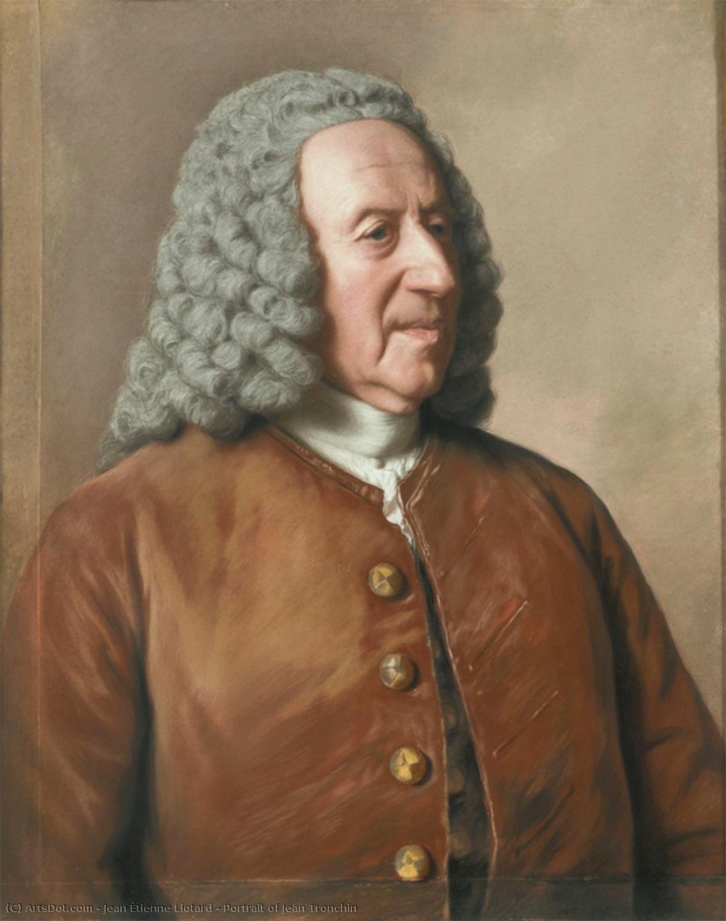 Portrait Of Jean Tronchin — Jean-étienne Liotard
