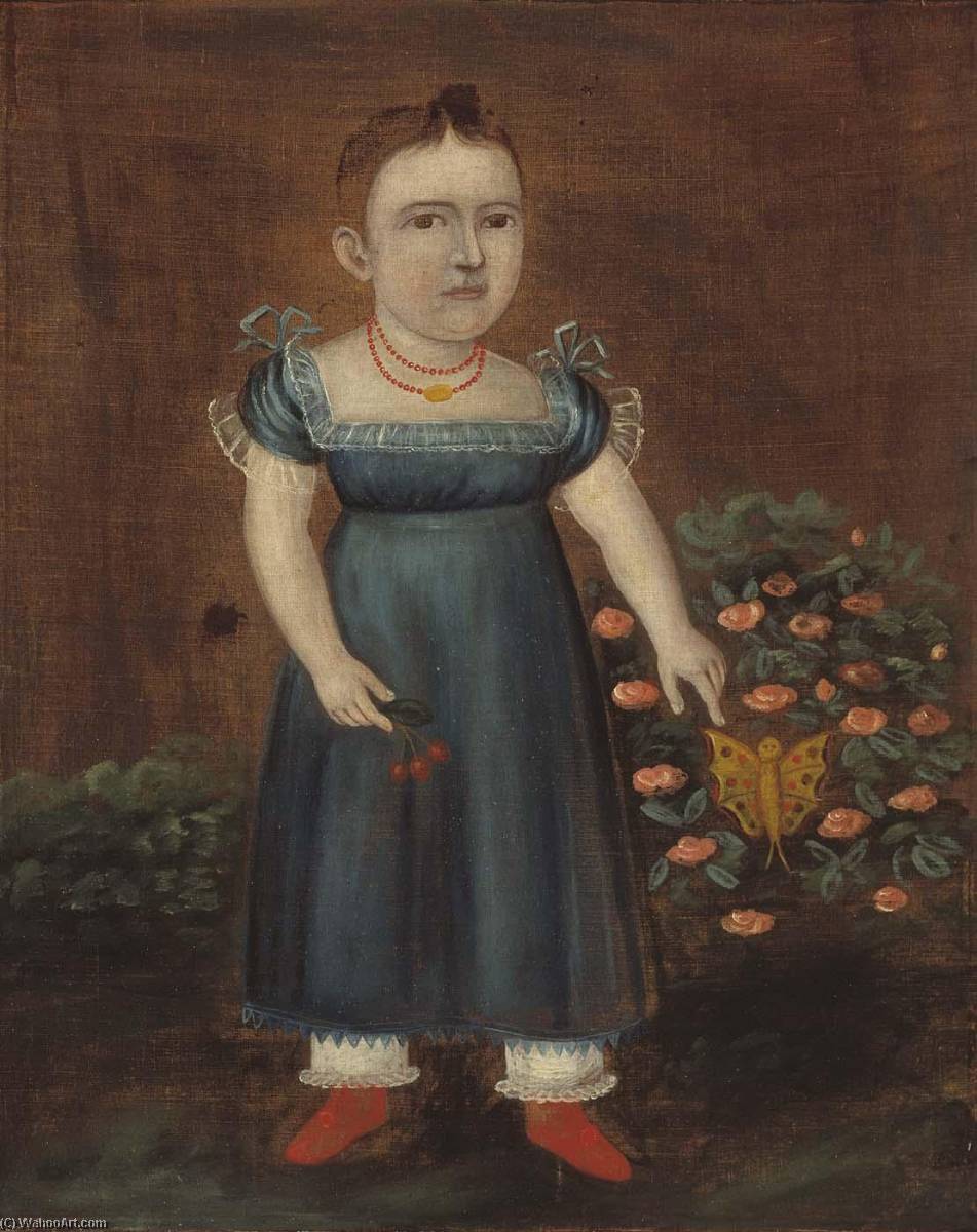 Portrait Of Adelia Ellender — Joshua Johnson