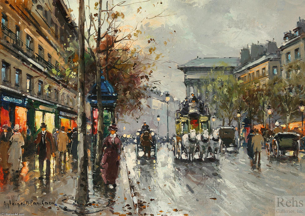 Boulevard De La Madeleine (9) — Antoine Blanchard (marcel Masson)
