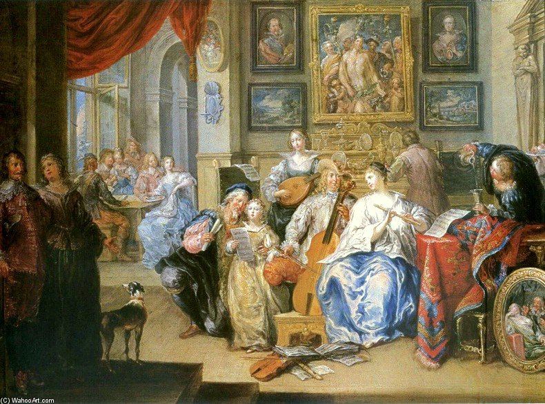 The Concert — Johann Georg Platzer