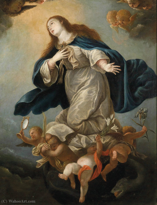 Immaculate Virgin, Formerly In The Chapel Of Palacio De Peñaranda — Mateo The Younger Cerezo