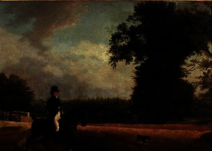 George Luving On Horseback — ジャック・ローラン・アガッセ