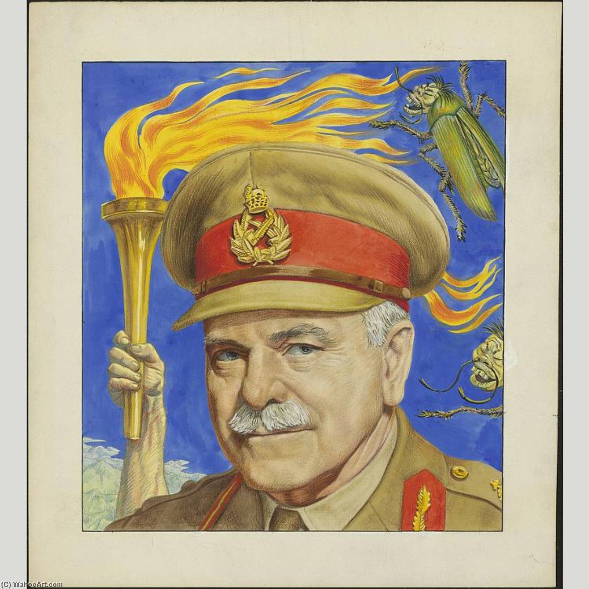 Sir Thomas Blamey — Boris Chaliapin