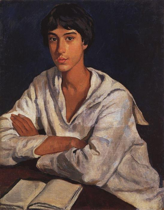 Portrait Of E.i. Zolotarevskii In Childhood — Zinaida Serebriakova