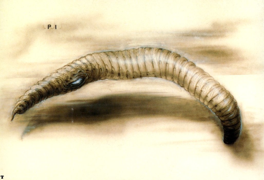 Hr Giger Pii The Worm P1 — H.r. Giger