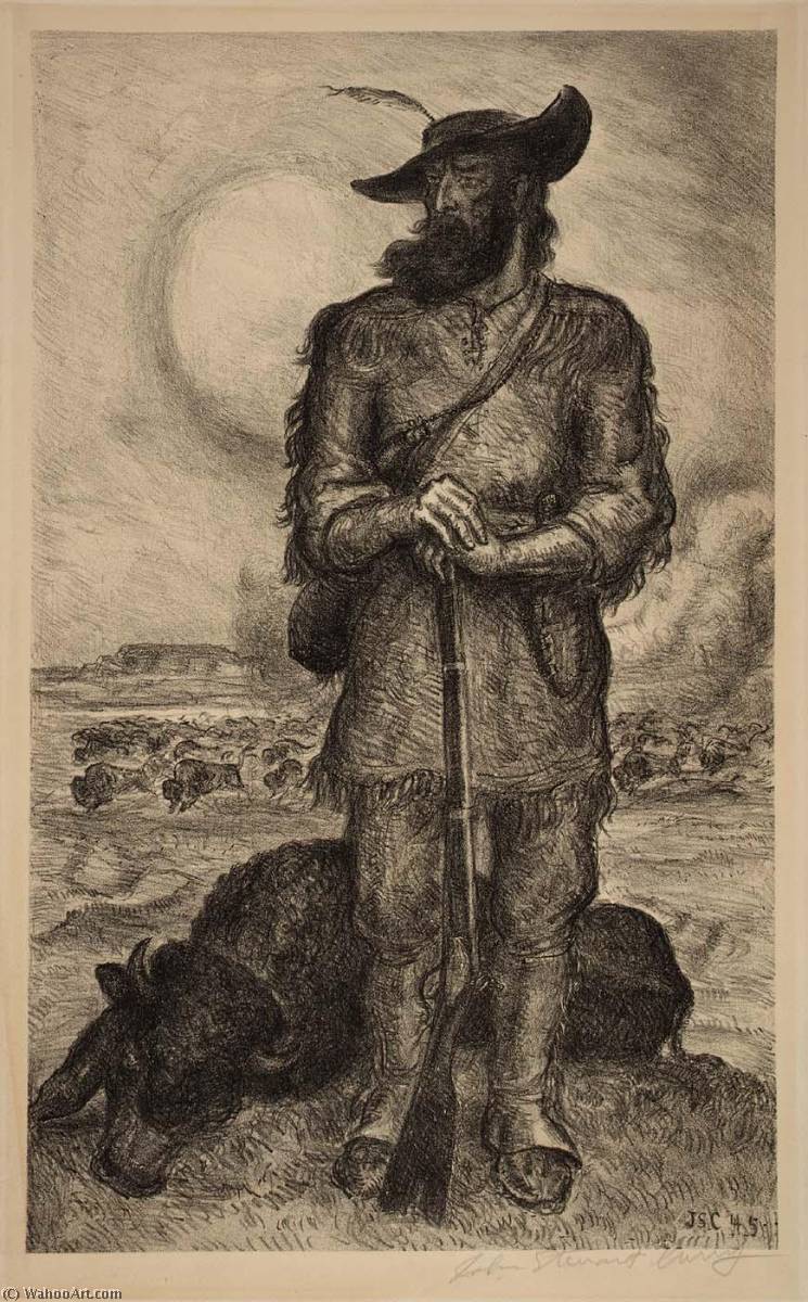 The Plainsman — John Steuart Curry