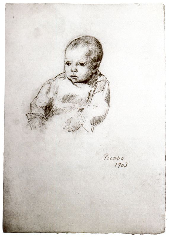 Porträt Des Sohnes Von Pere Romeu — Pablo Picasso