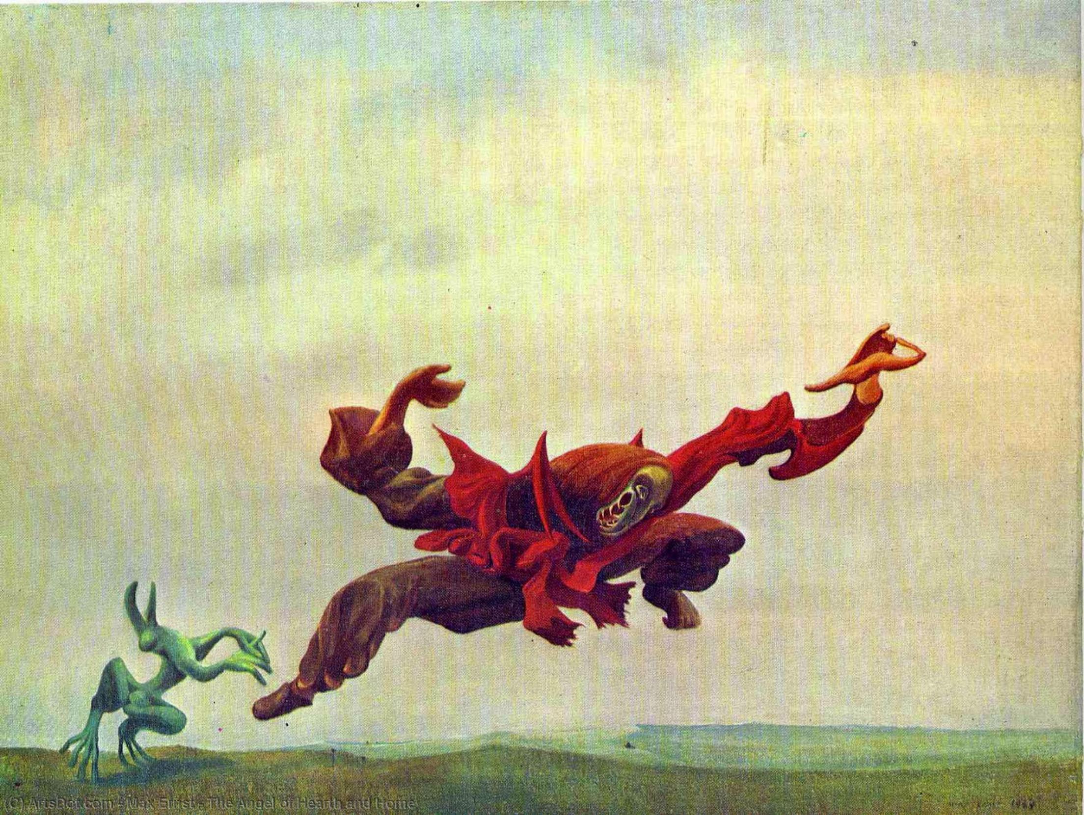 The Angel Of Hearth And Home — Max Ernst