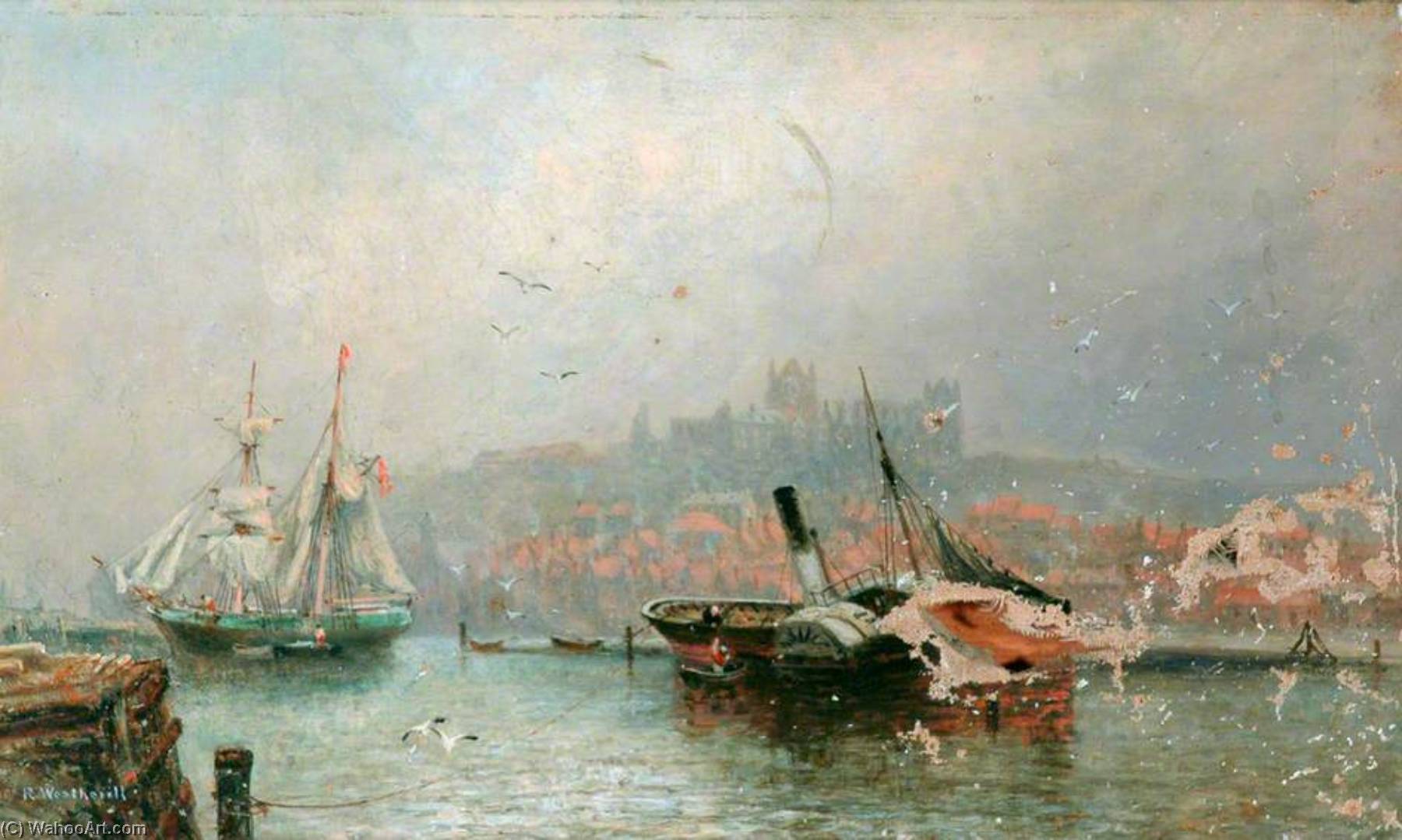 Whitby Harbour — Richard Weatherill