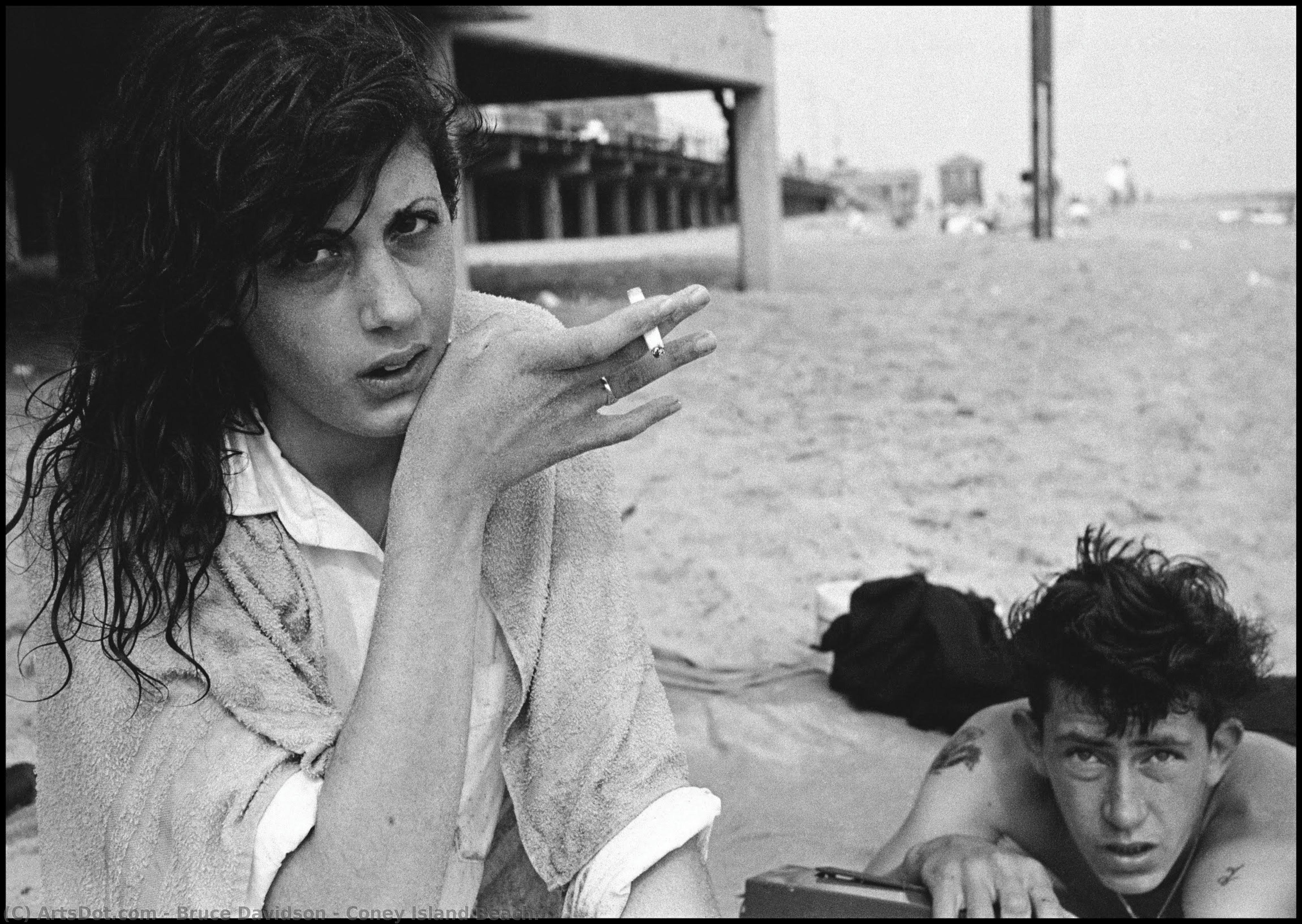 Coney Island Beach. — Брюс Дэвидсон