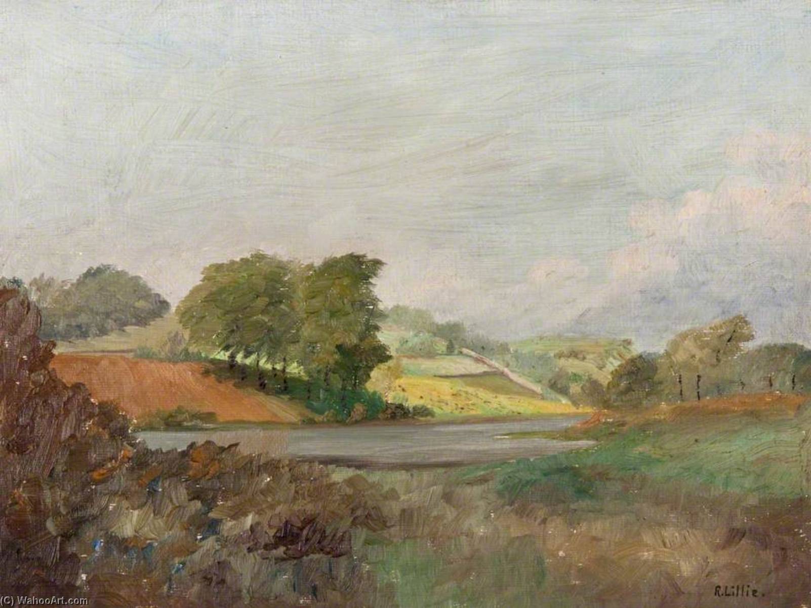 Loch Between Strathblane And Milngavie — Robert Lillie