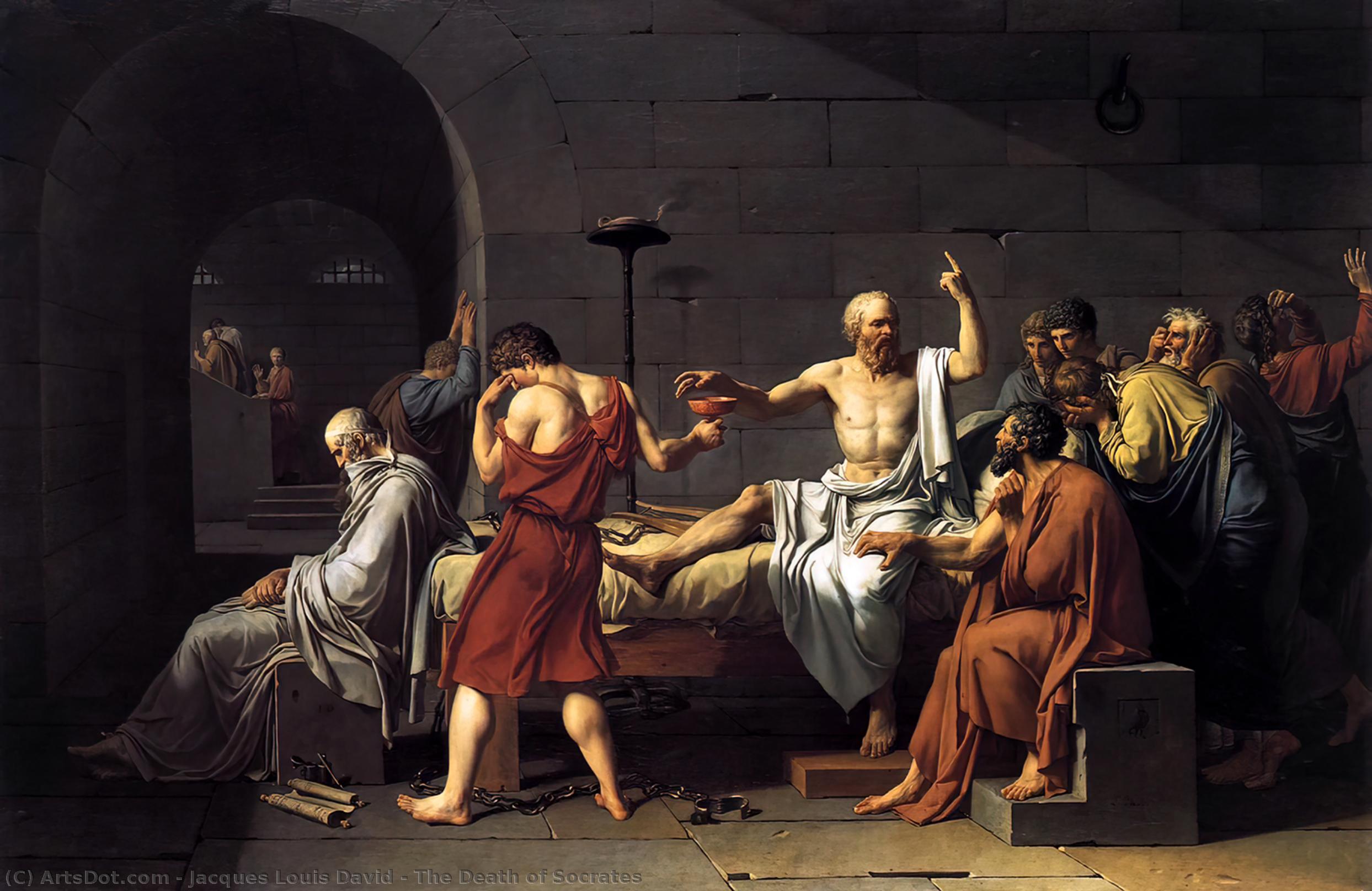 The Death Of Socrates — ジャック＝ルイ・ダヴィッド