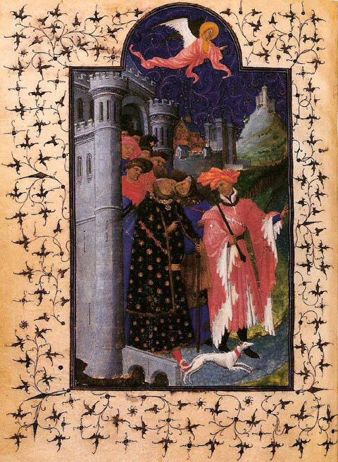 The Departure Of Jean De France Duke Of Berry — Limbourg Brothers