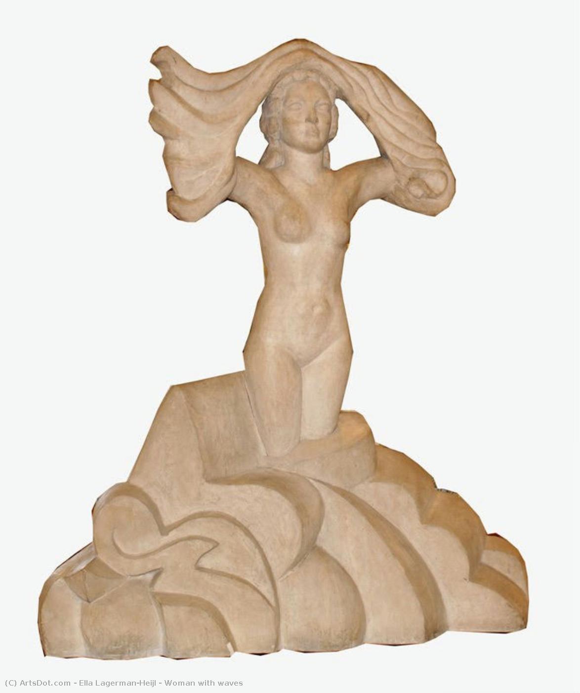 Woman With Waves — Ella Lagerman-heijl