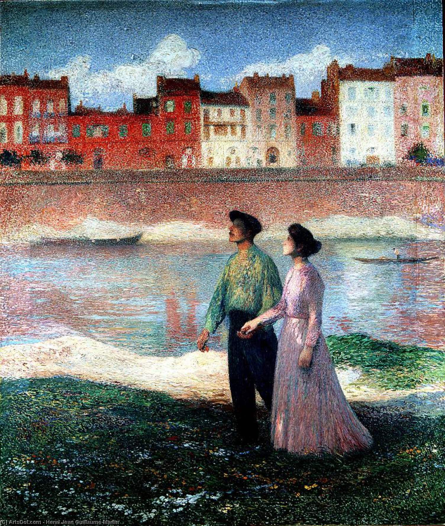 Les Amoureux — Henri Jean Guillaume Martin