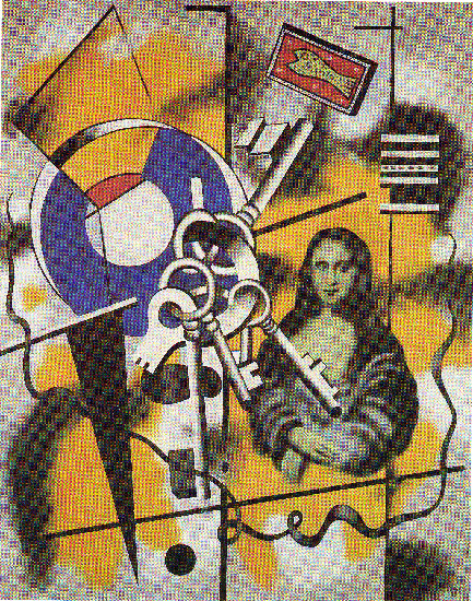 Key To The Mona Lisa — フェルナンド・レジェ