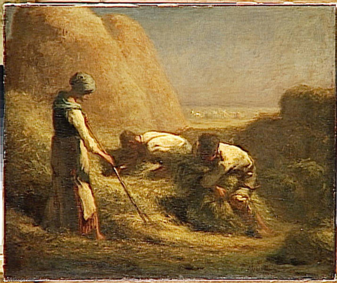 Les Botteleurs De Foin — Jean-françois Millet
