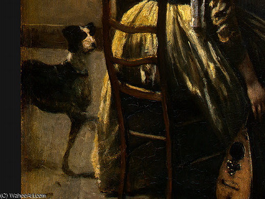 The Artist's Studio (detail - ) — Jean-baptiste-camille Corot