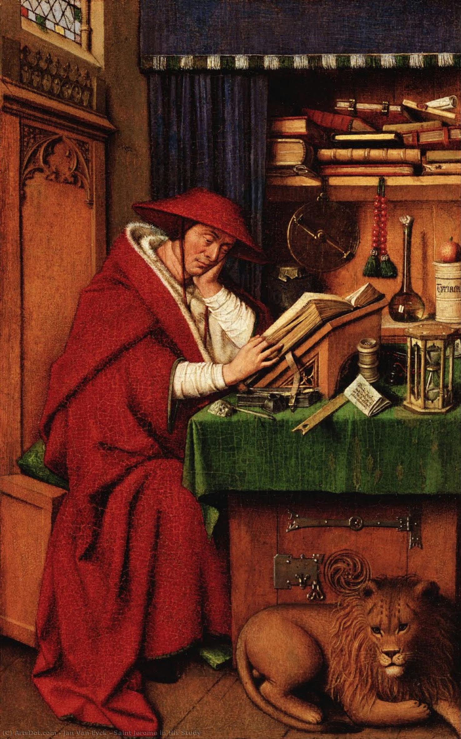 Saint Jerome In His Study — ヤン・ファン・エイク