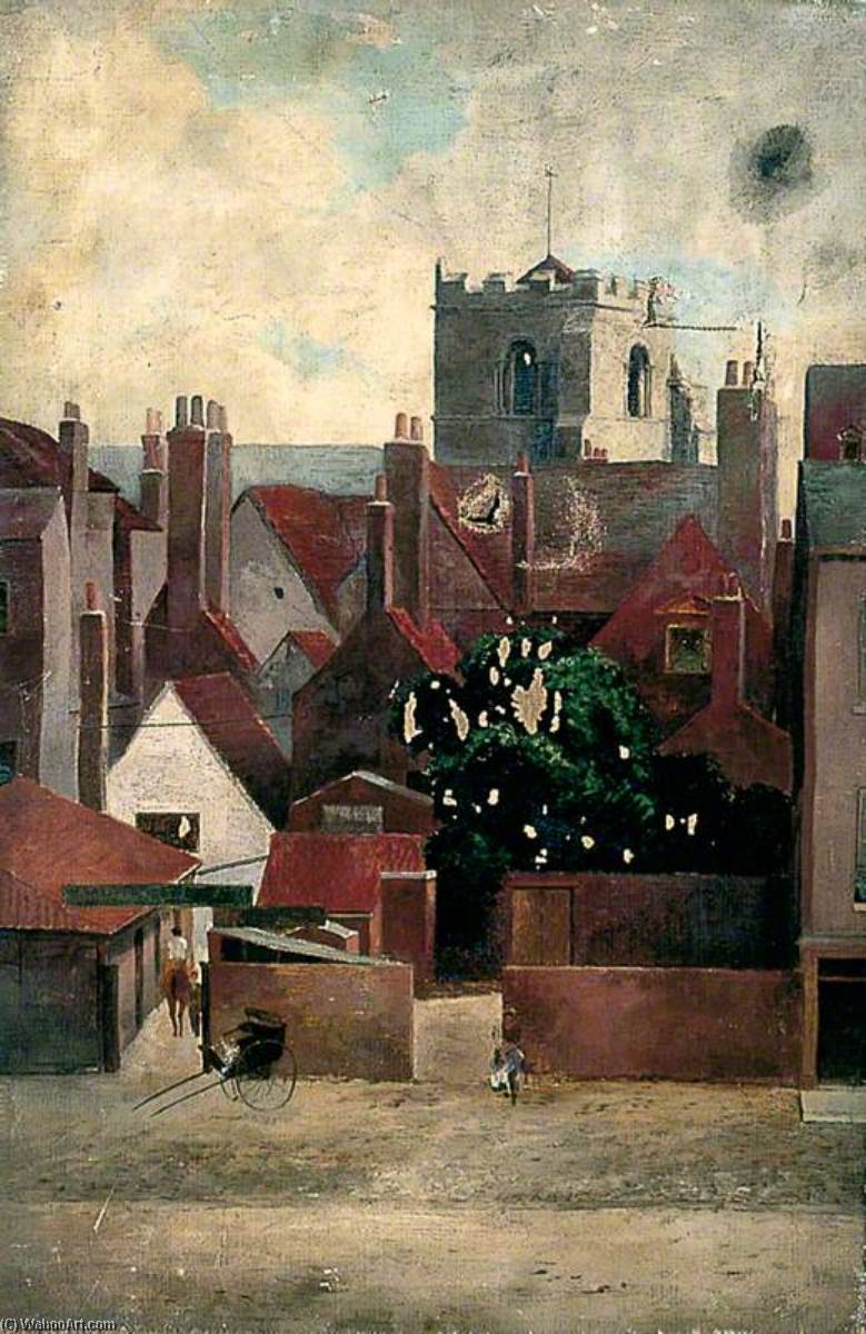 The Tower At Holy Trinity Priory, York — Walter Harvey Brook