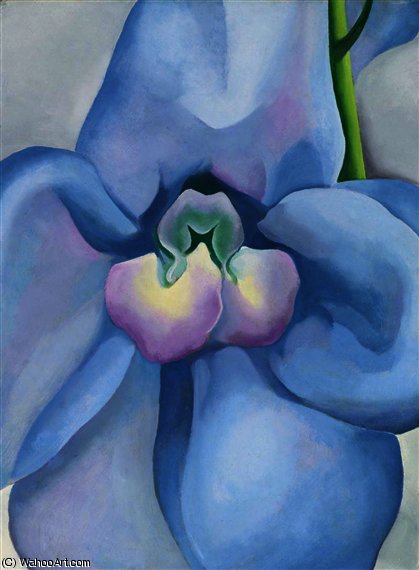 Blue Flower (the Blue Flower) — Georgia O'keeffe