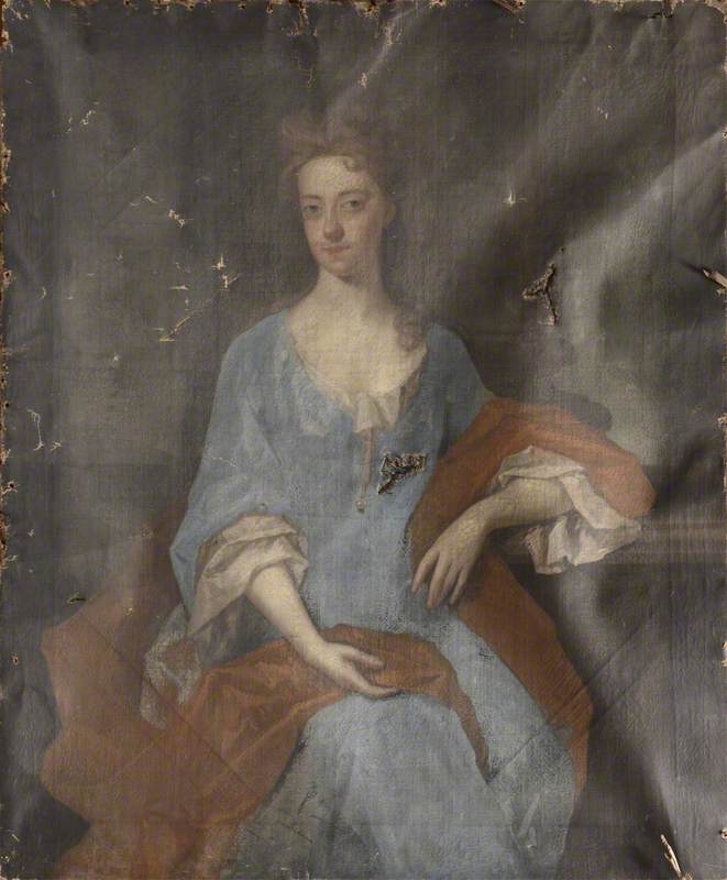 Portrait Of An Unknown Lady — Charles D' Agar