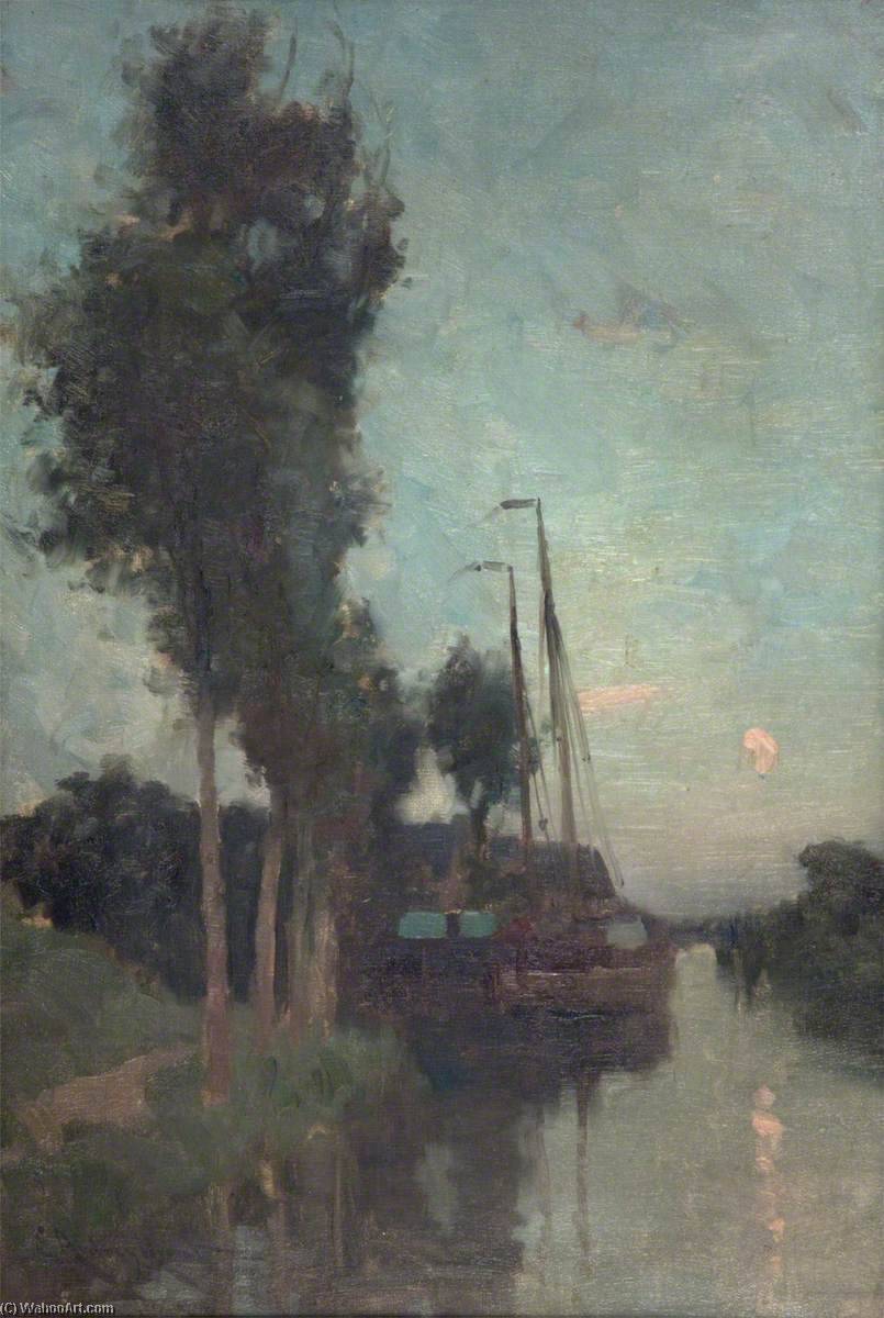 Evening In Holland — Edmund Aubrey Hunt