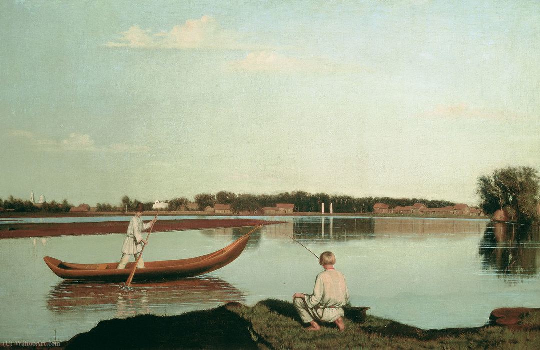 Fishermen. Spasskoye — Grigori Vasilievich Soroka