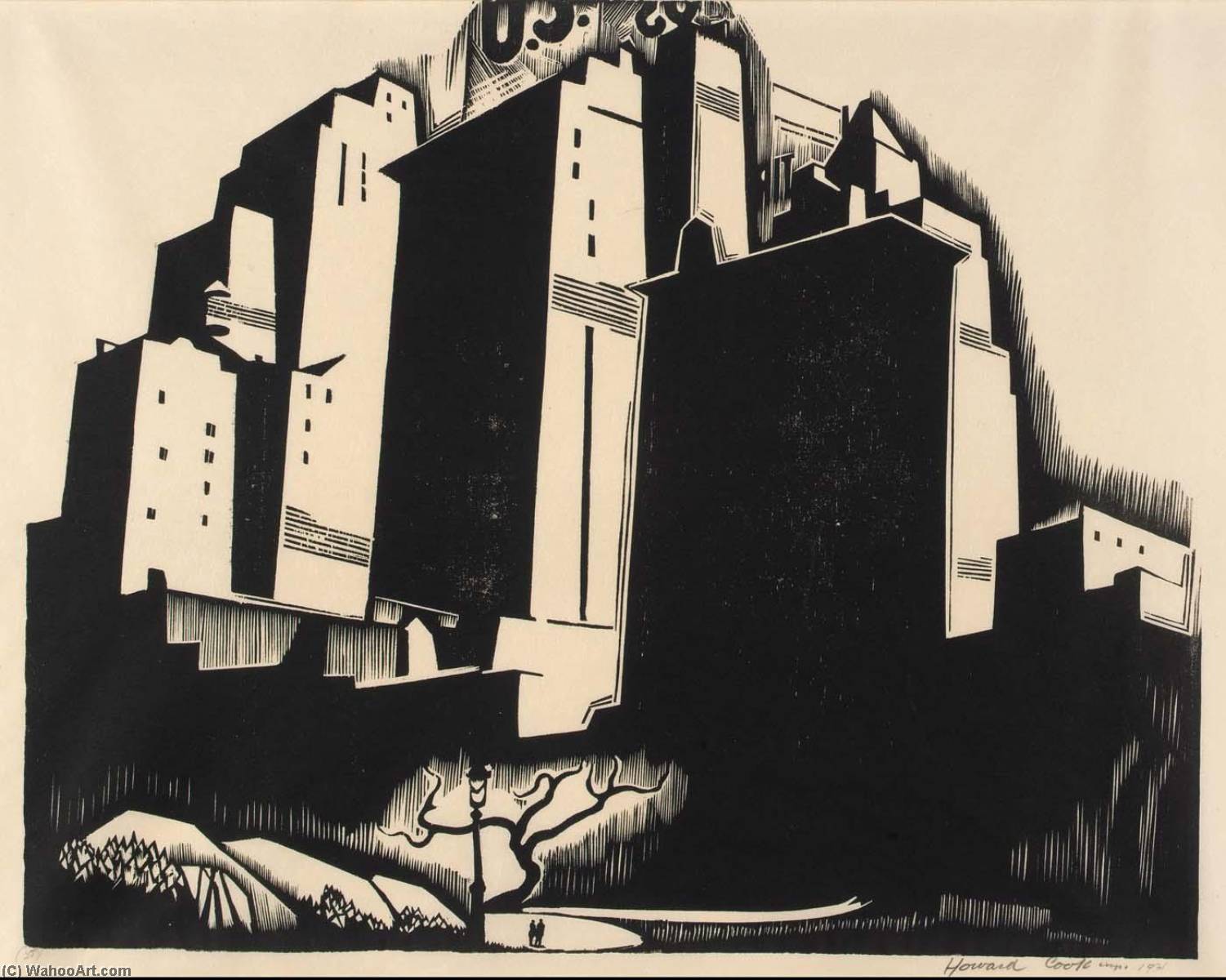 Rubber Center — Howard Cook