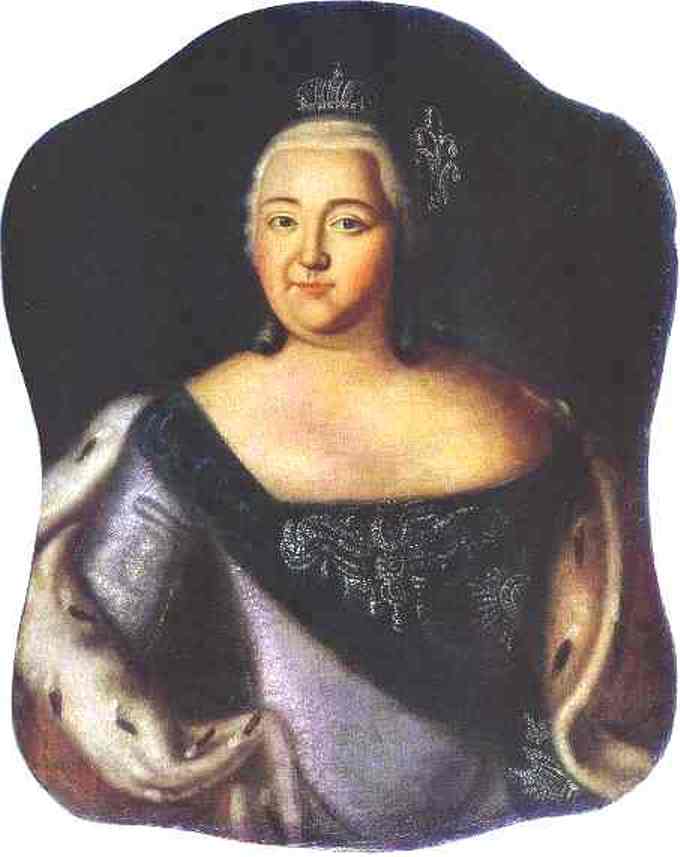 Portrait Of Empress Elizaveta Petrovna — Aleksey Petrovich Antropov