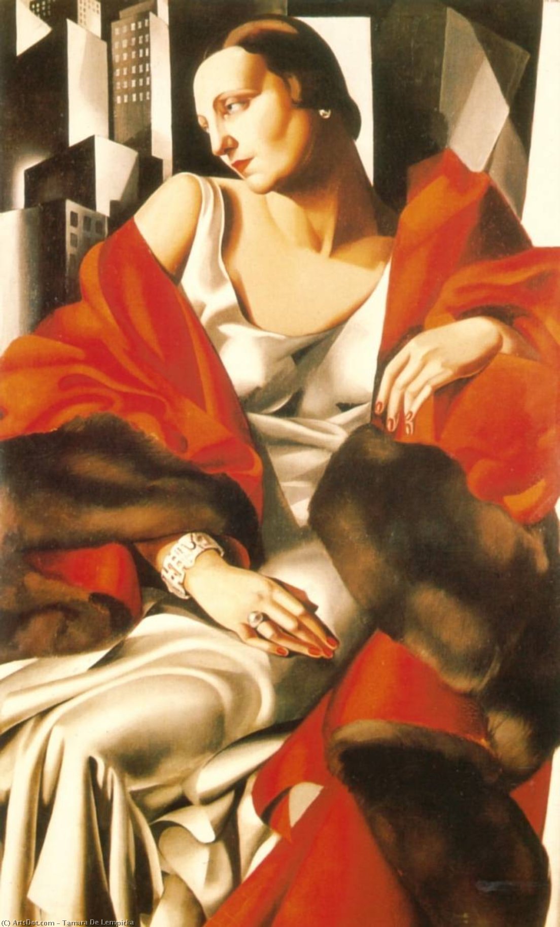 Portrait Of Mrs Boucard — Tamara De Lempicka