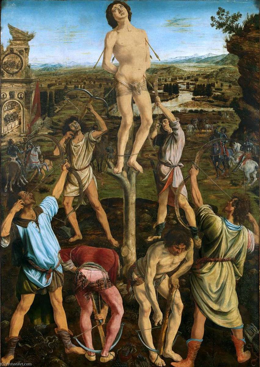 Martyrdom Of Saint Sebastian — Piero Pollaiuolo