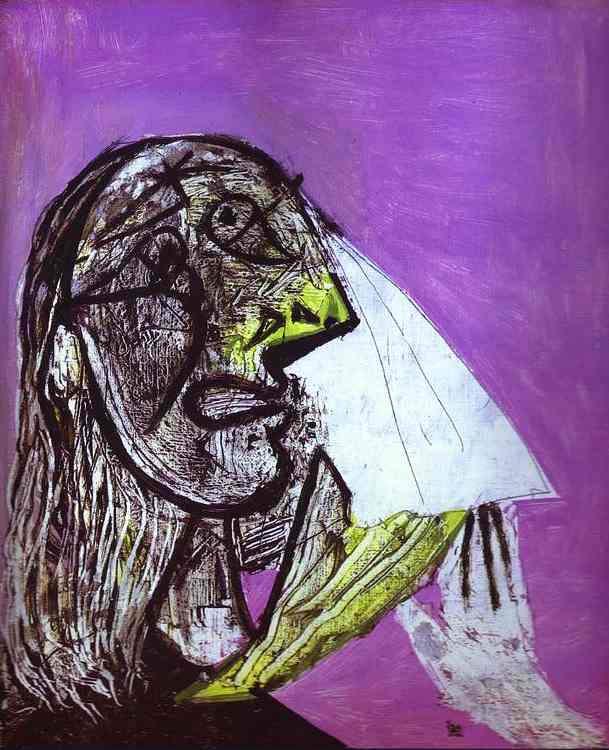 A Woman In Tears — Pablo Picasso